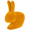 Qeeboo Bunny Chair Velvet Finish, Dark Gold