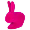 Qeeboo Lapin Velvet Bookend XS, Fuxia