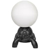  Lampe de transport de tortue noir