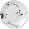 Royal Copenhagen Assiette Mega Black Fluted, 22 Cm 