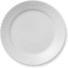 Royal Copenhagen White Fluted Half Lace Plate, 25cm