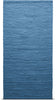 Rug Solid Tapé de coton 140 x 200 cm, Pacifique