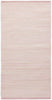 Rug Solid Coton Rug Misty Rose, 75 x 200 cm