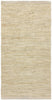 Rug Solid Tapis en cuir beige, 250 x 350 cm