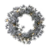 Sirius Alfi Wreath ø45 Cm 15 Le Ds, Snow