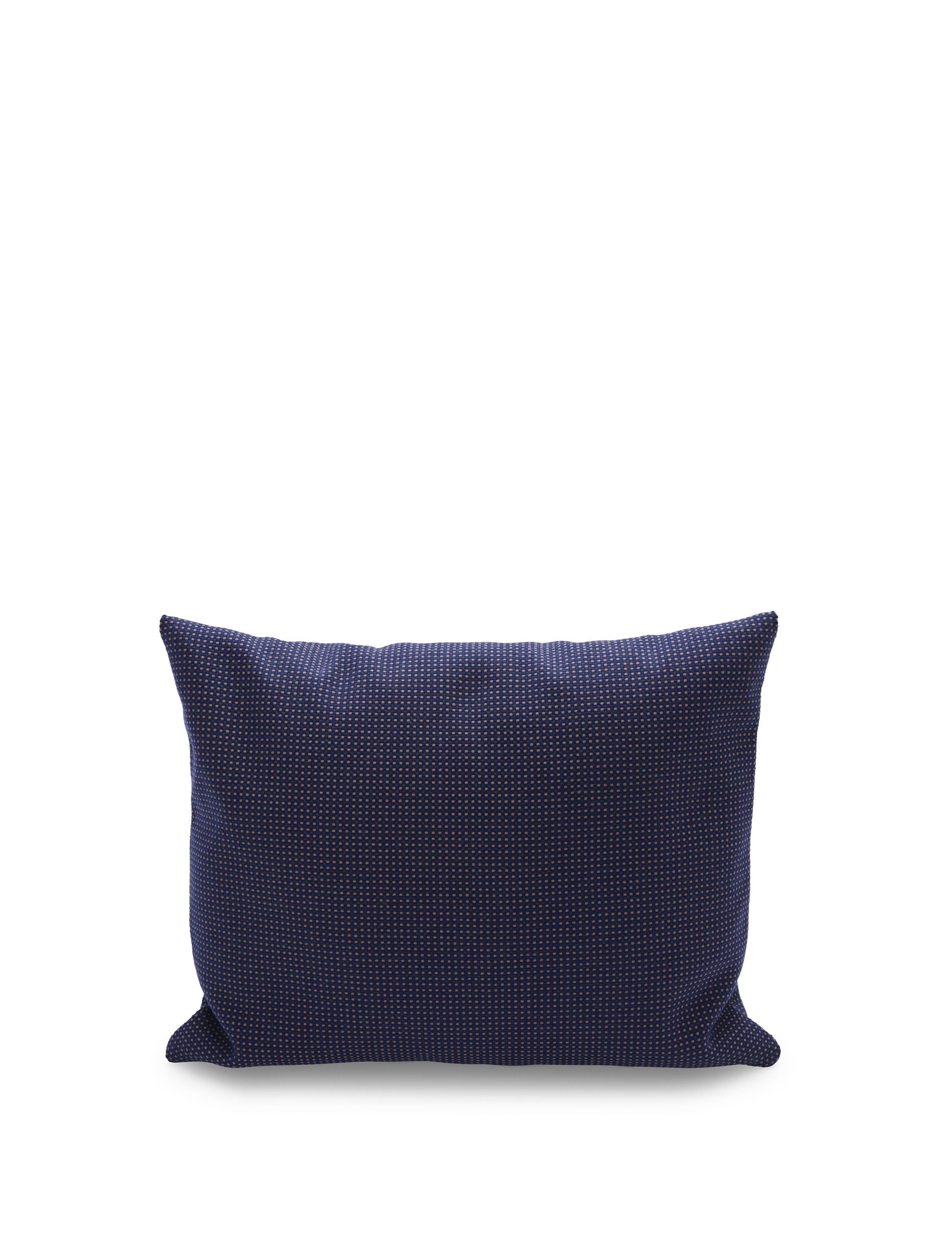 [product_category]-Skagerak Barriere Pillow 50x40 Cm, Dark Blue/Sand Checker-Skagerak-5706420117124-1961191-SKA-1