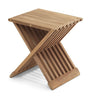 Skagerak Tabouret pliant Fionia, teck