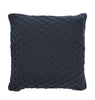 Södahl COUVERTURE DE COUPS SCALOP 45x45 cm, indigo