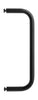 String Furniture Système de cordes Rail de vêtements sur étagère en métal 30 cm, noir