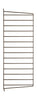 String Furniture Système de corde côté panneau mural monté 30x75 cm, marron
