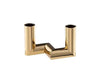 Uyuni Lighting Matrix Bandle Holder 2'arm Mini Contin Ø 7,5 cm, laiton chaud