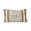 Villa Collection Coussin 50x30 cm, sable / blanc