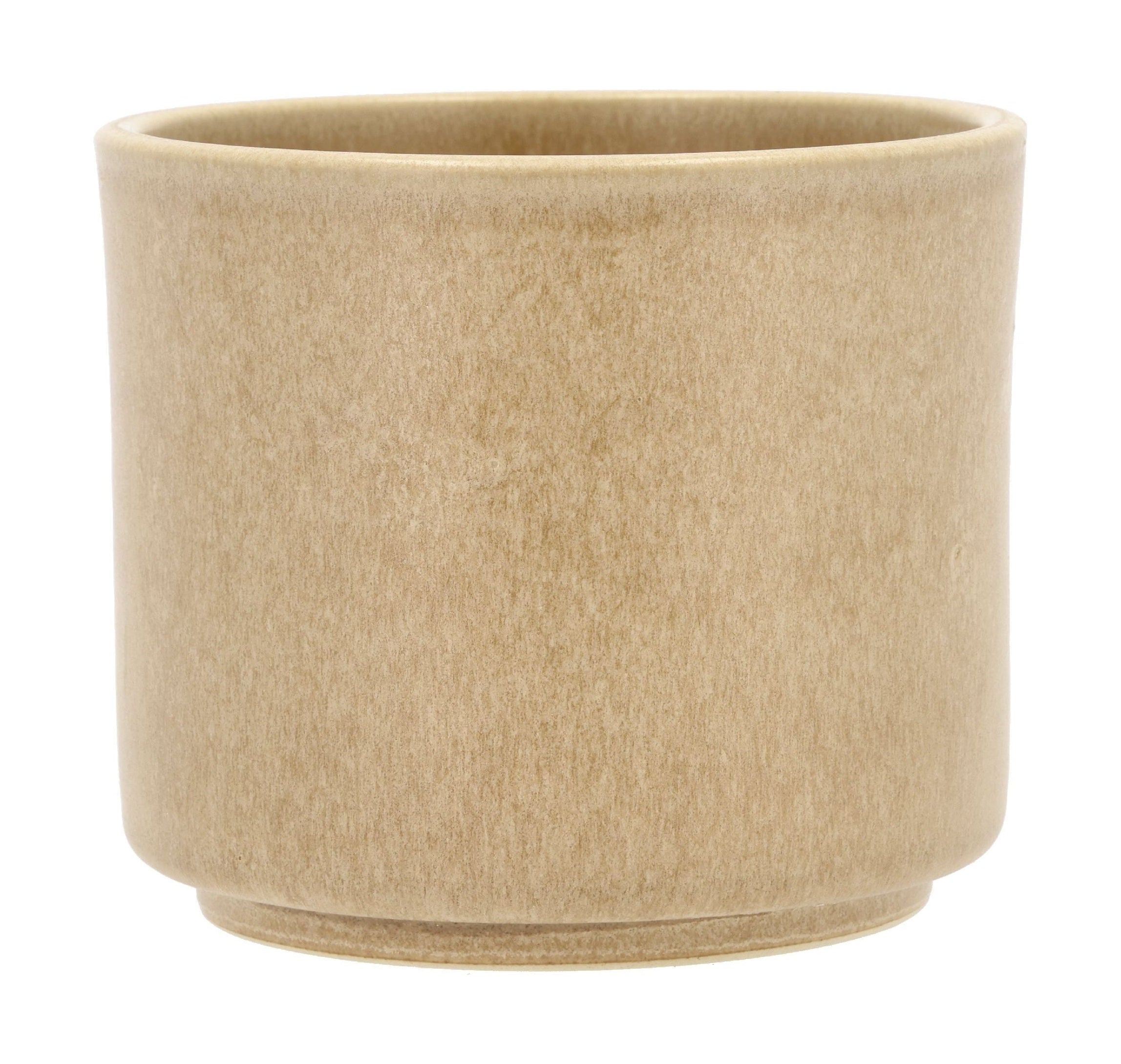 [product_category]-Villa Collection Leer Flowerpot ø 13 X 11 Cm, Cream-Villa Collection-5722000313380-31338-VIL-1