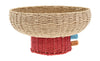 Villa Collection Panier de styles, rouge