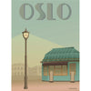  Oslo Newsstand Poster 70 X100 Cm