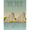  Vejle Wave Poster 50 X70 Cm