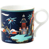 Wedgwood Boîte cadeau Wonderlust Blue Pagoda 0,3 L, bleu