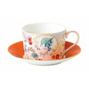 Wedgwood Wonderlust Rococo Flowers TeaCup 0,15 L & Saucer Box Box, blanc