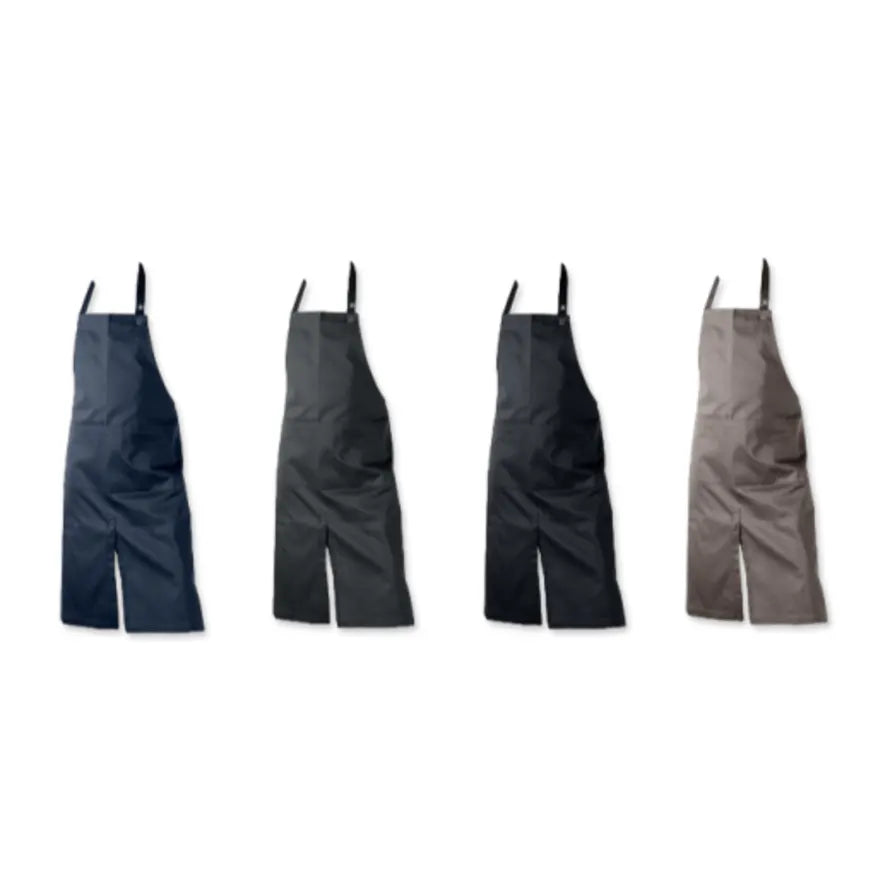 The Organic Company Apron With Pocket, Dark Grey