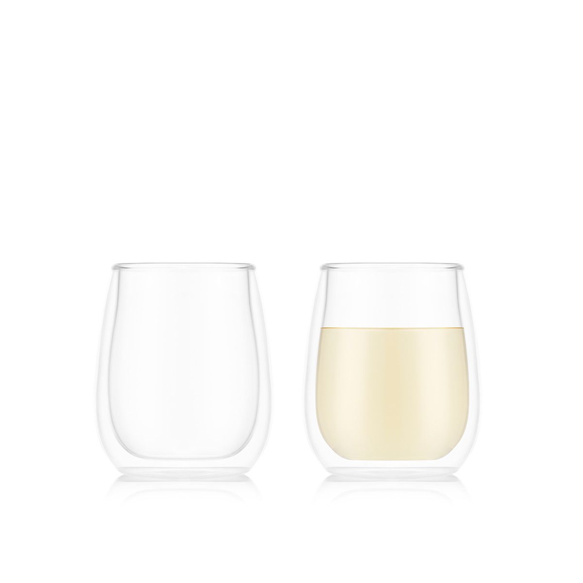 Bodum Skål Double Wall Glasses 2 Pcs., Chardonnay 0.25 L