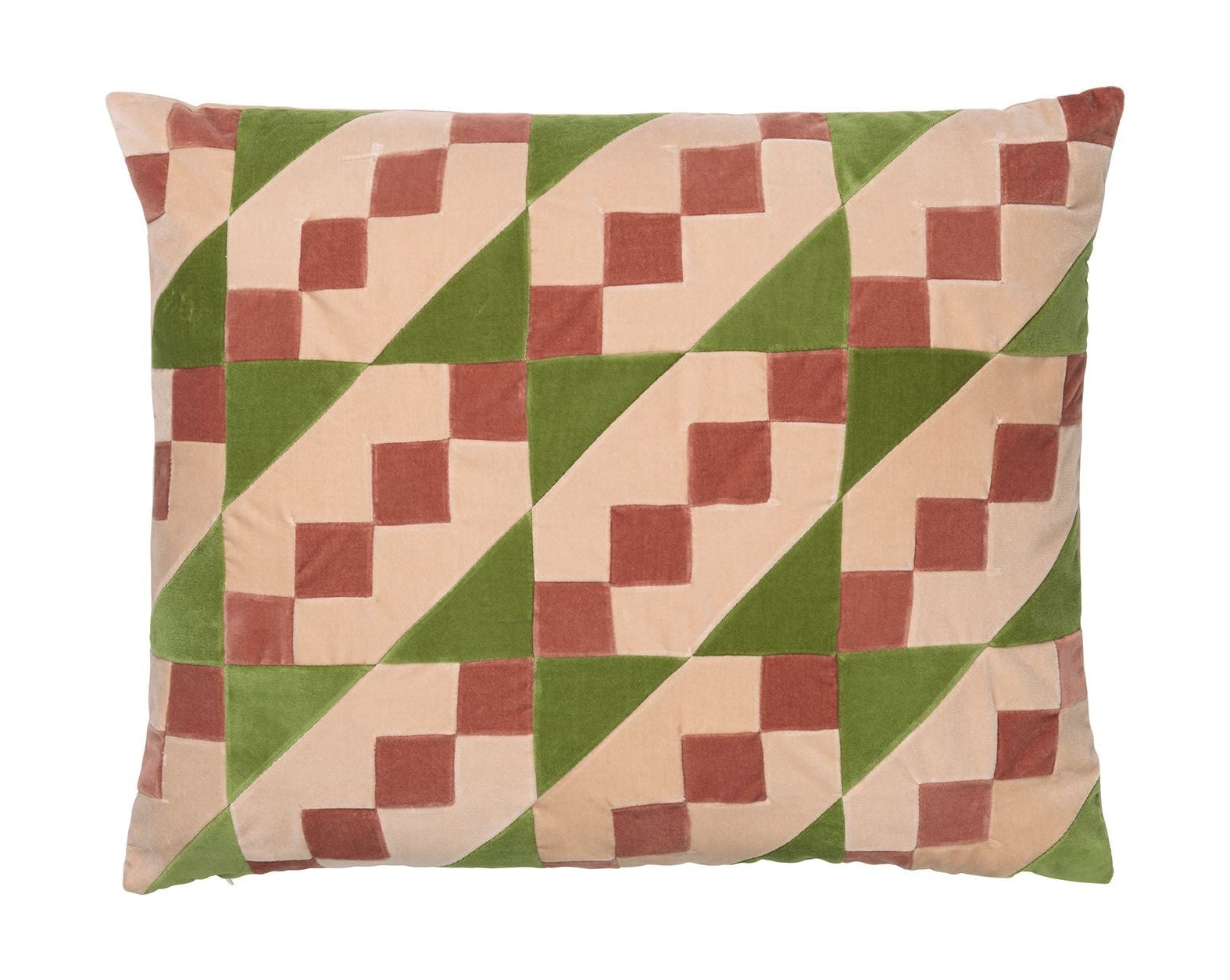 Christina Lundsteen Addison Cushion 50x60 Cm, Leaves/Blush/Plaster