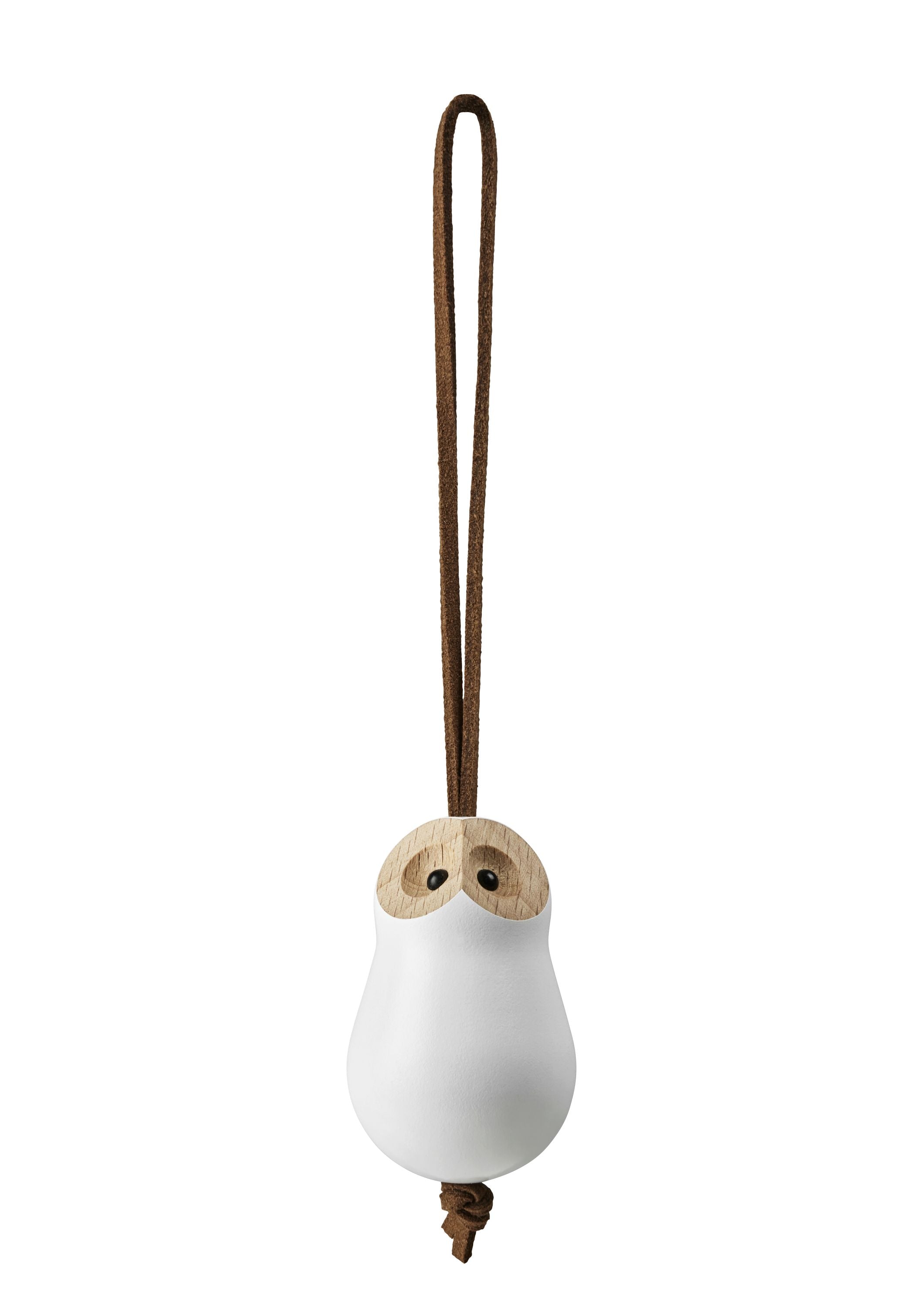 Rosendahl Forest Tales Owl ø4 Cm, Glossy White