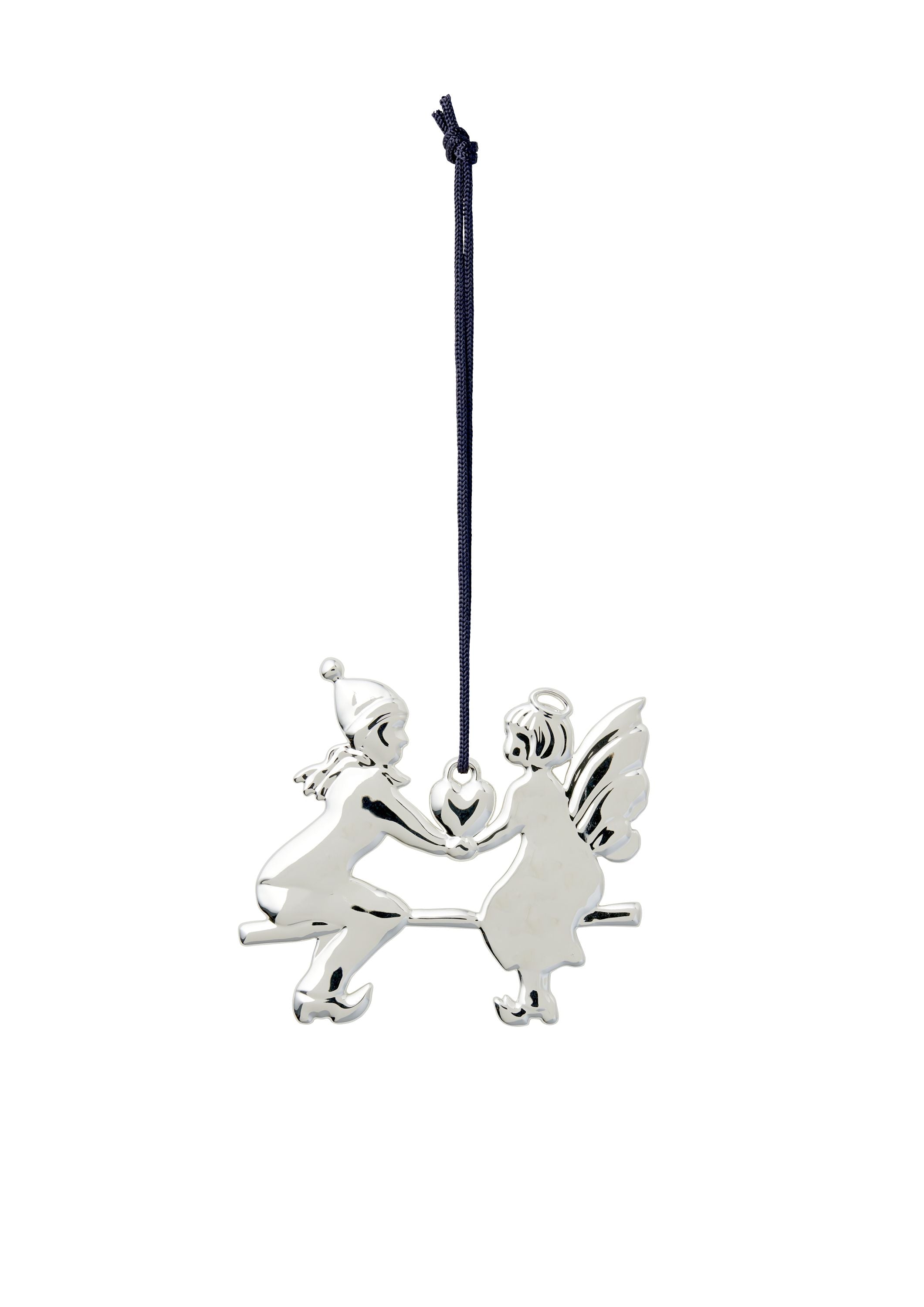 Rosendahl Angel On Seesaw H6.5 Silver Plated