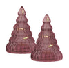 Sirius Lucy Tree 2pcs H9cm, Bordeaux