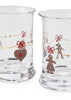 Holmegaard Christmas Christmas Dram Glass 2023 3 Cl 2 Pcs.