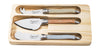 Style De Vie Authentique Laguiole Premium Line Cheese Knives 3 Piece Set, Treasure