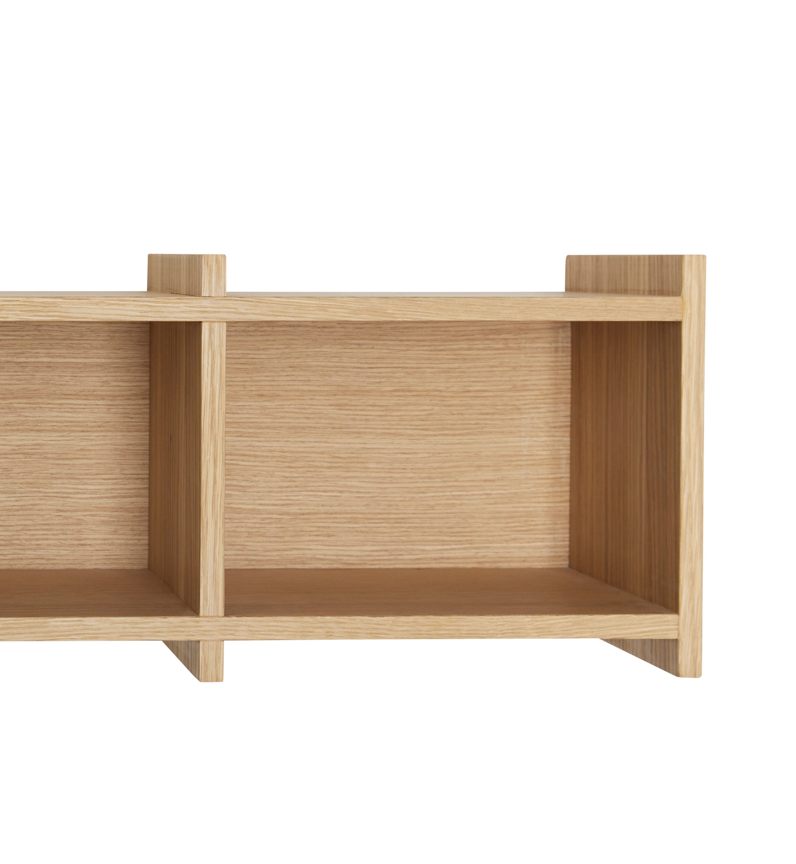 Hübsch Focal Shelf Unit Natural