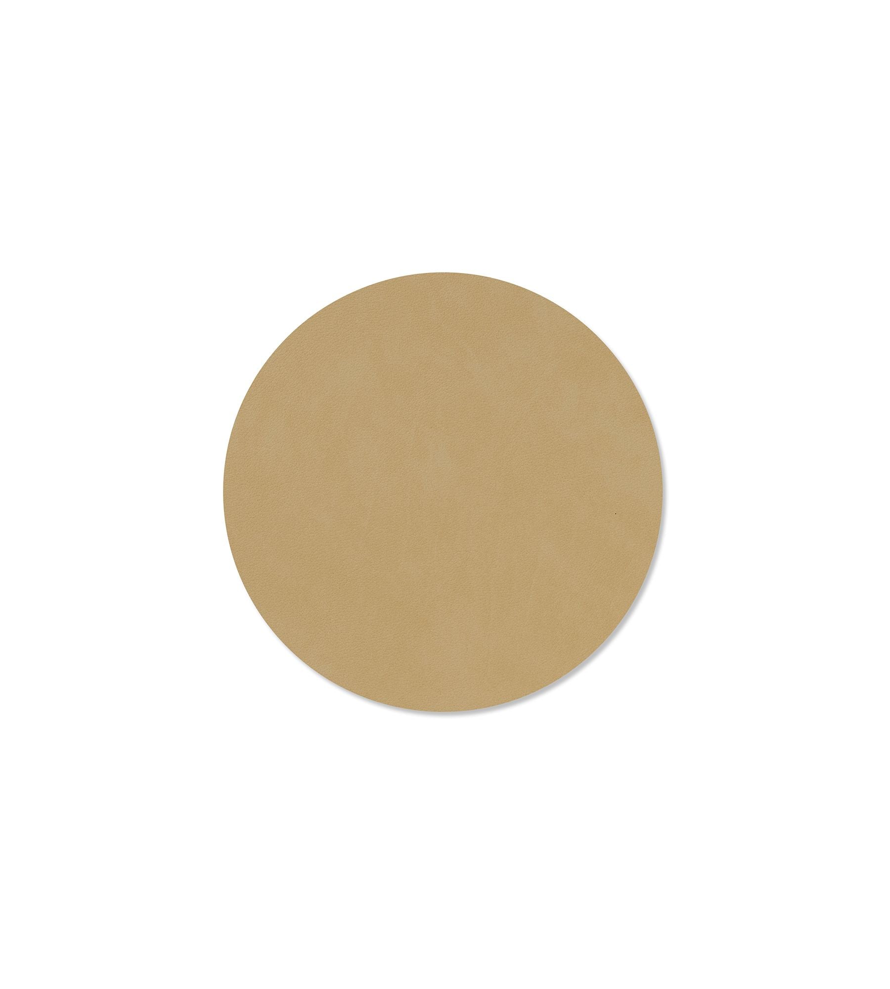 Lind Dna Table Mat Circle Small, Khaki