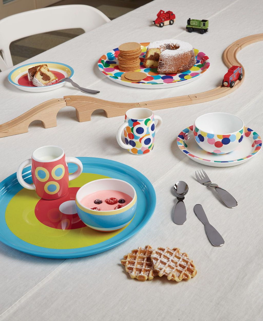 Alessi Alessini Children's Cutlery 3 Piece