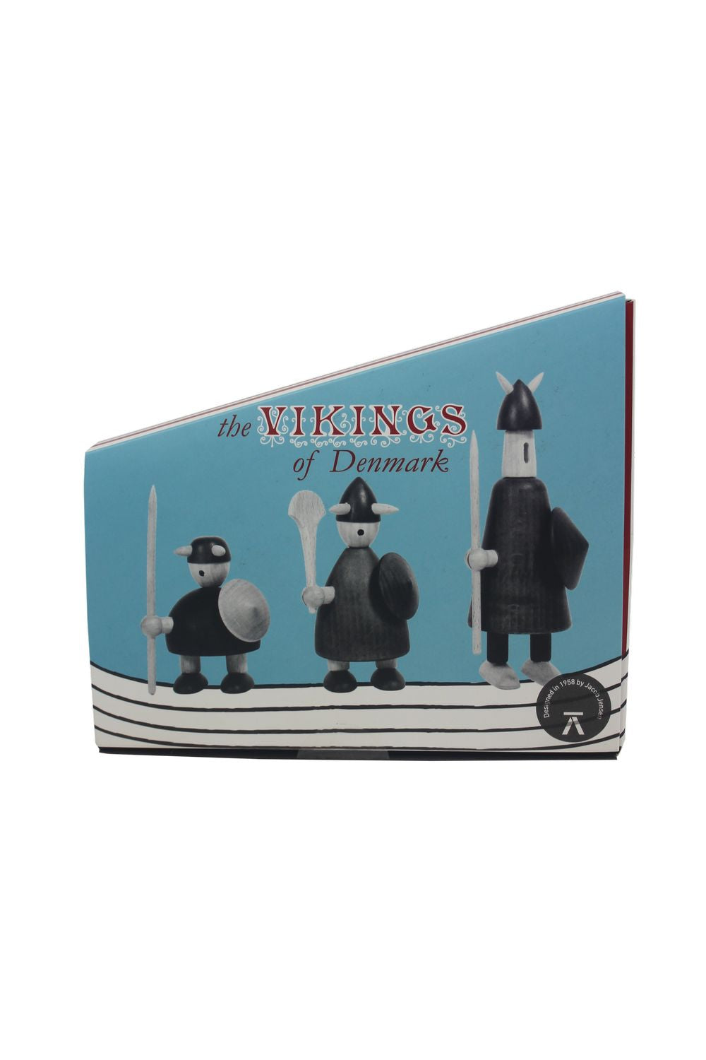 Andersen Furniture The Vikings Of Denmark Wooden Figure, Set Of 3