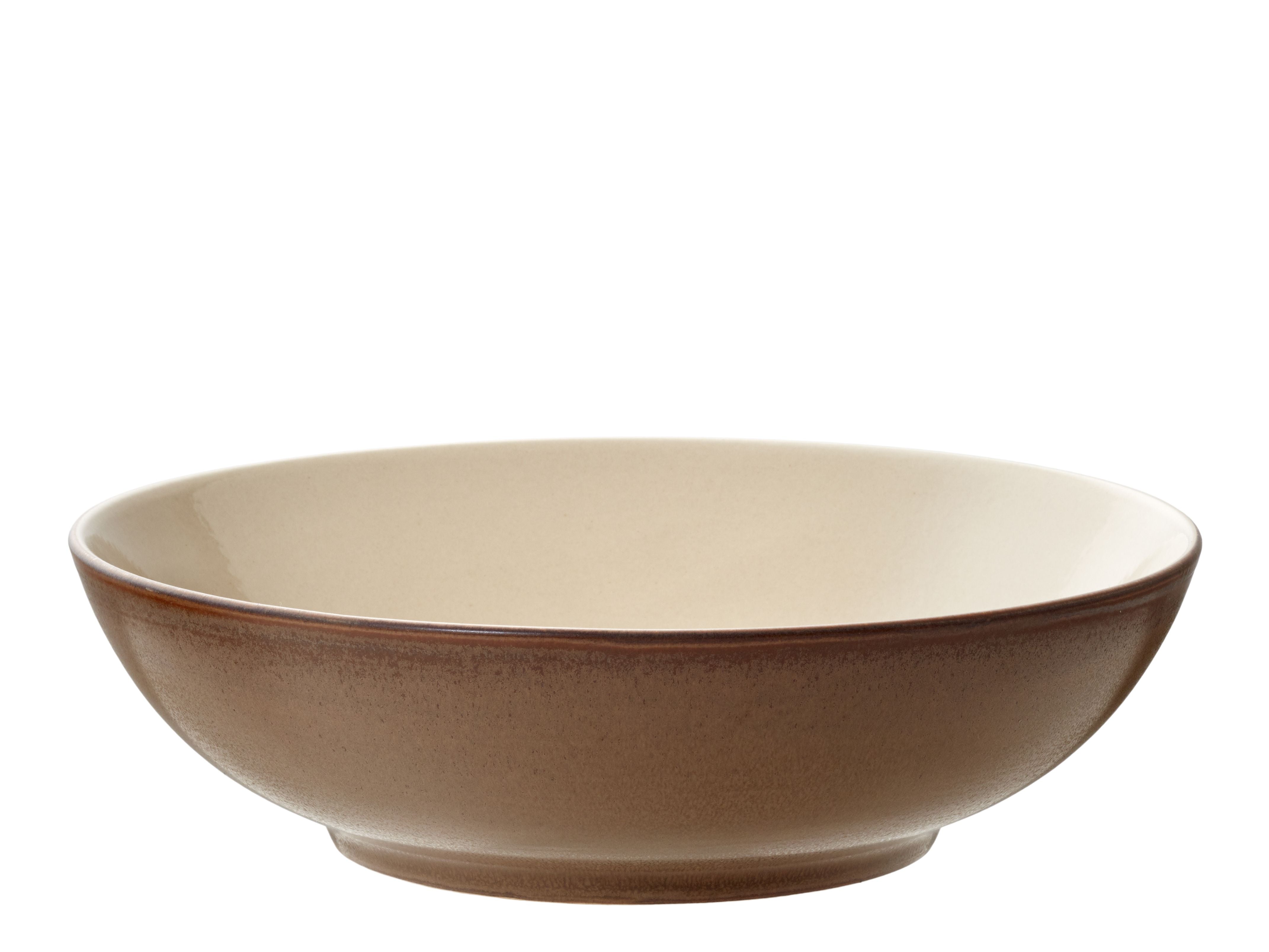 Bitz Salad Bowl 24 Cm, Wood/Sand