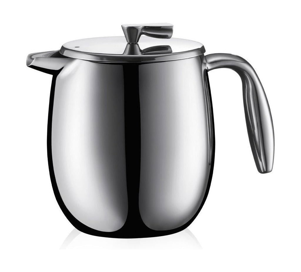 Bodum Columbia Double Wall Coffee Maker Chrome, 4 Cups