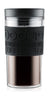 Bodum Travel Mug Double Walled Plastic Black, 0.35 L