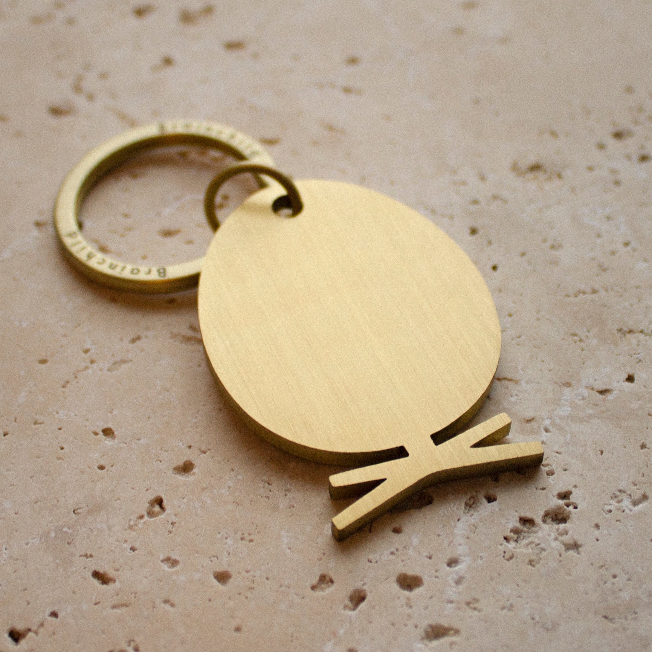 Brainchild Keychain Design Icon, The Egg