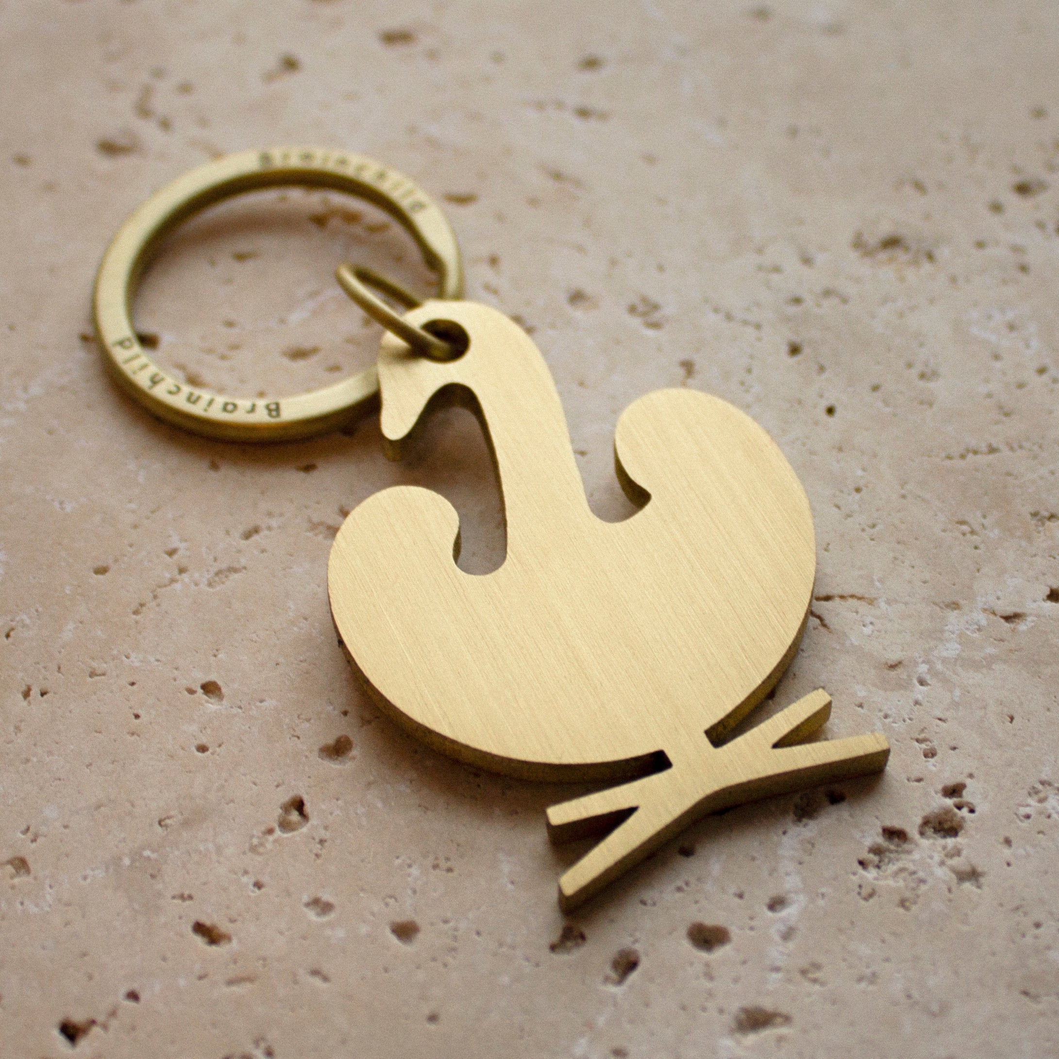 Brainchild Keychain Design Icon, The Swan