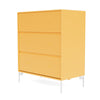 Montana Carry Dresser With Legs, Acacia/Snow Acacia