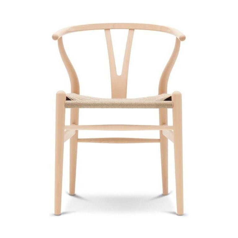 Carl Hansen Chaise ch24 ch chaise cordon en papier naturel, hêtre savon