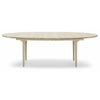 Carl Hansen Ch339 Dining Table Designed For 2 Pull Out Plates, Soaped Oak