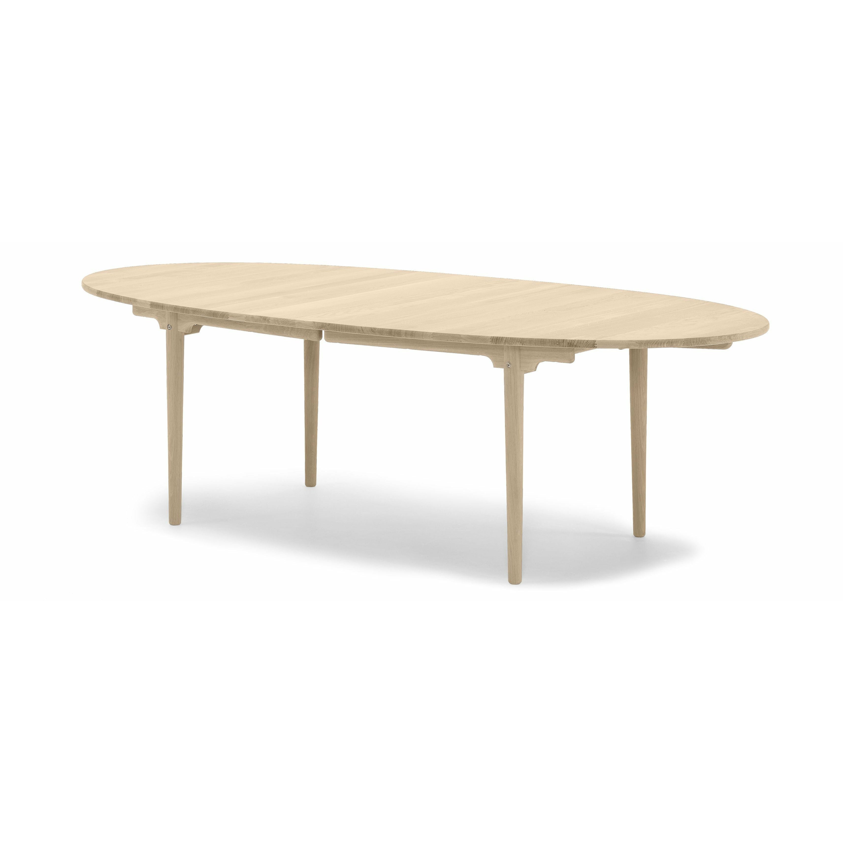 Carl Hansen Ch339 Dining Table Designed For 4 Pull Out Plates, Oak Oiled