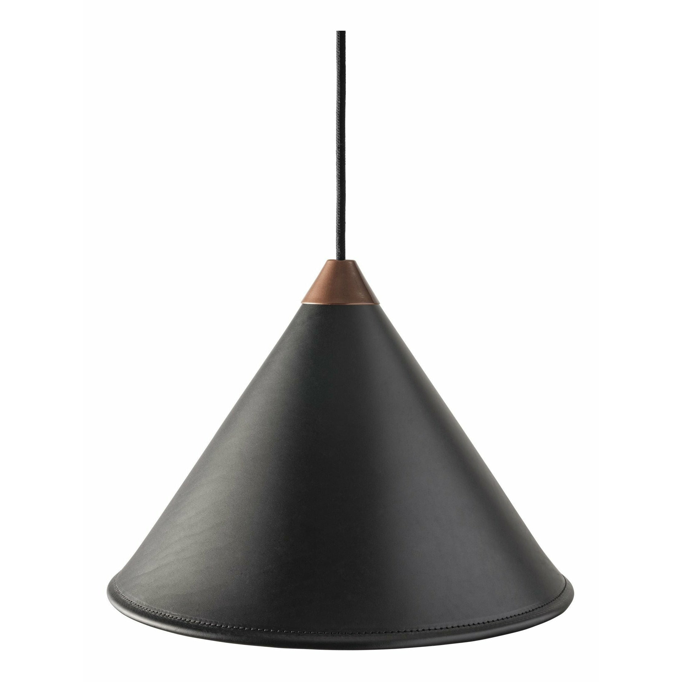 Cuero Namibia Pendant ø 45 Cm, Black/Copper With Black Cable