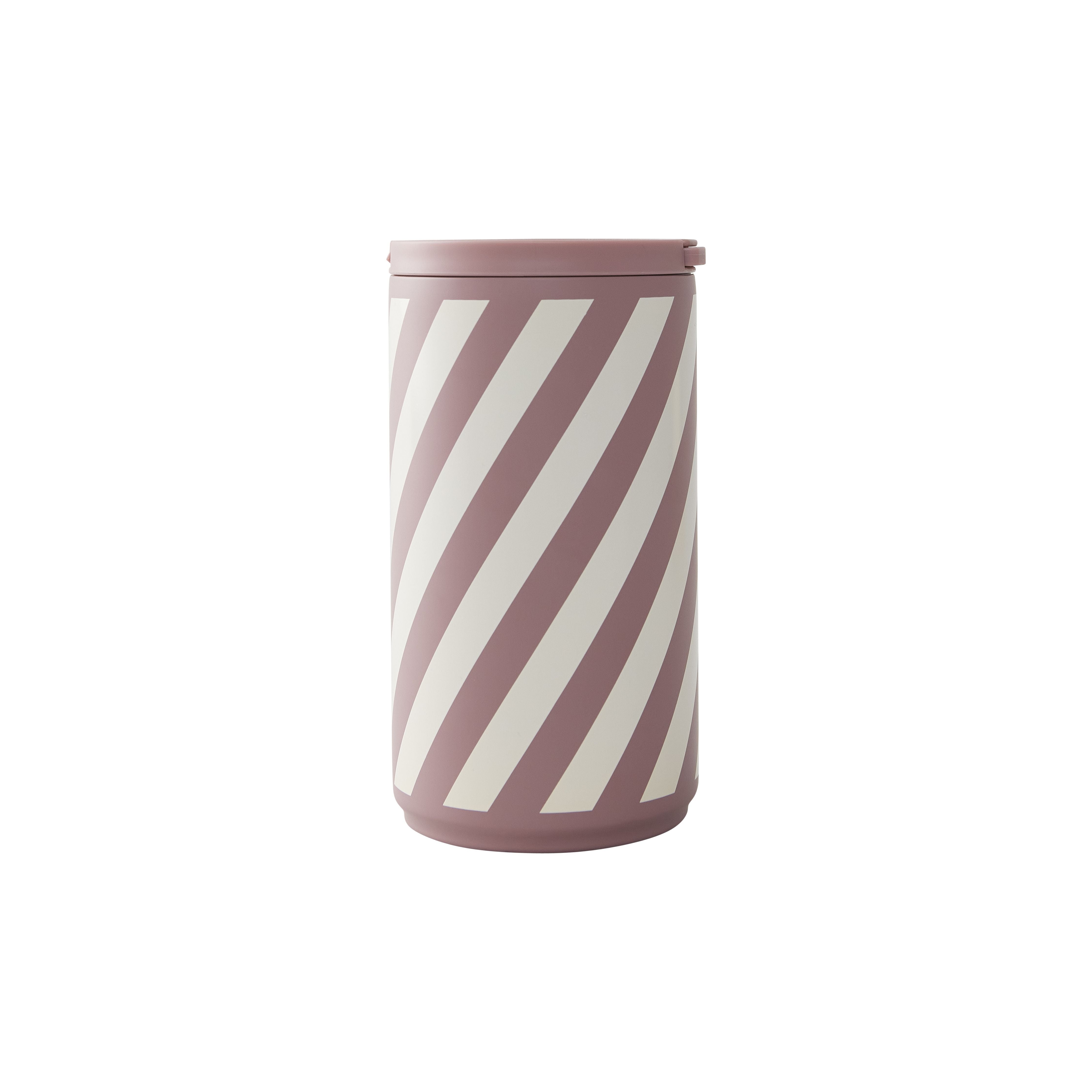 Design Letters Kids Thermal Mug 350 Ml Stripe Ash Rose 4037c, Ash Rose