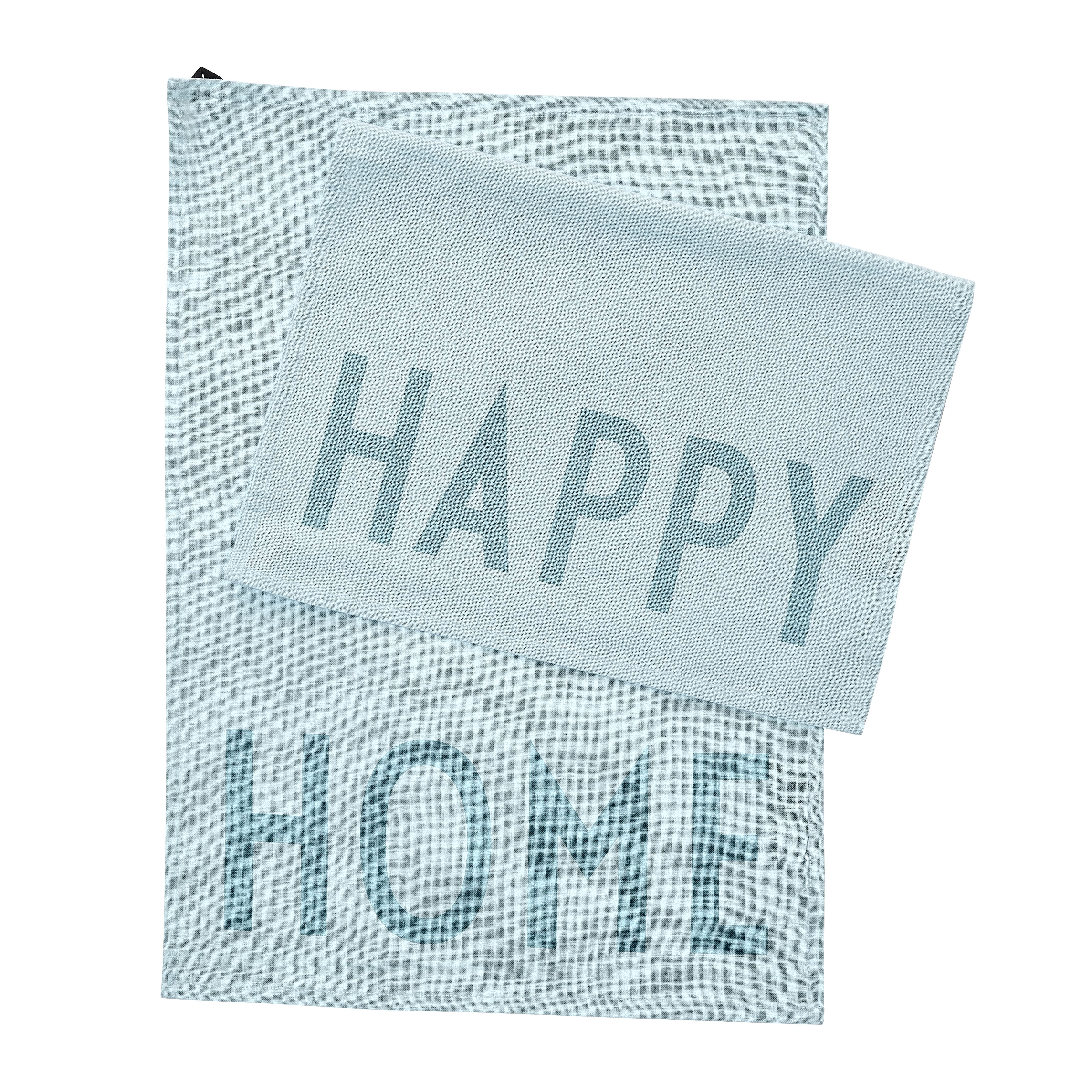 Design Letters Favorite Tea Towel Home, Light Blue