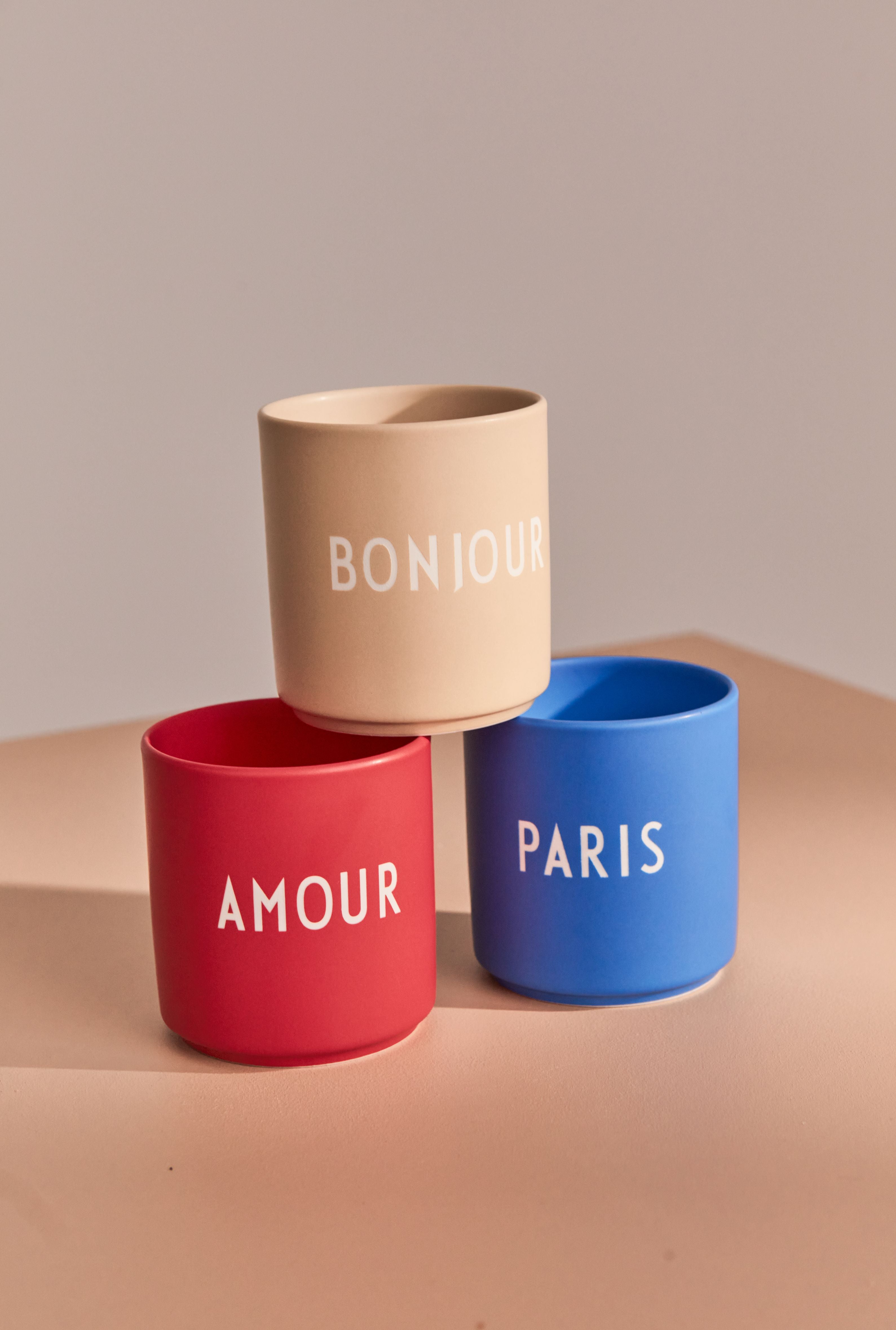 Design Letter's Favorite Cup Amour, Faded Rose