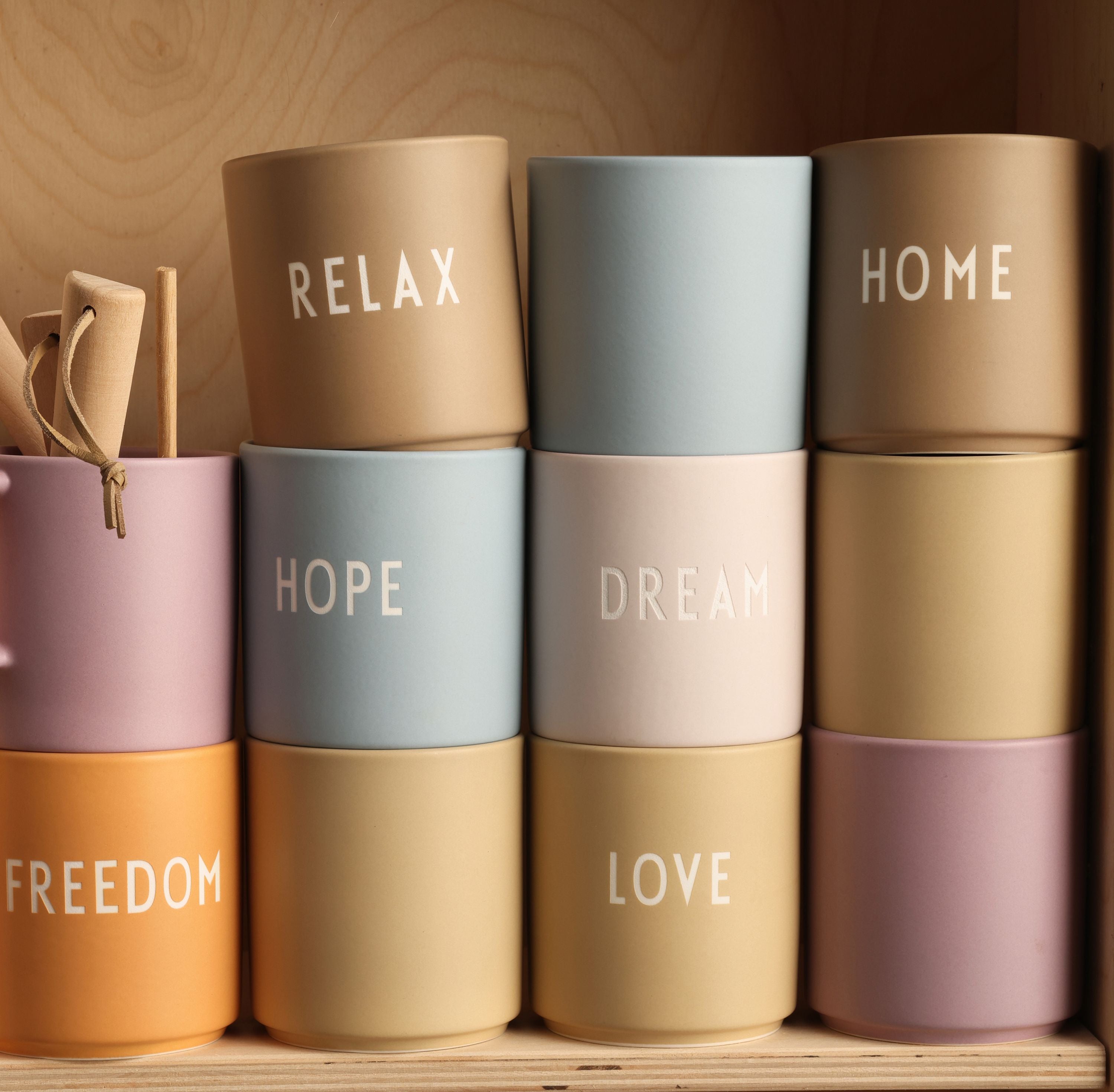 Design Letter's Favorite Mug Dream, Pastel Beige