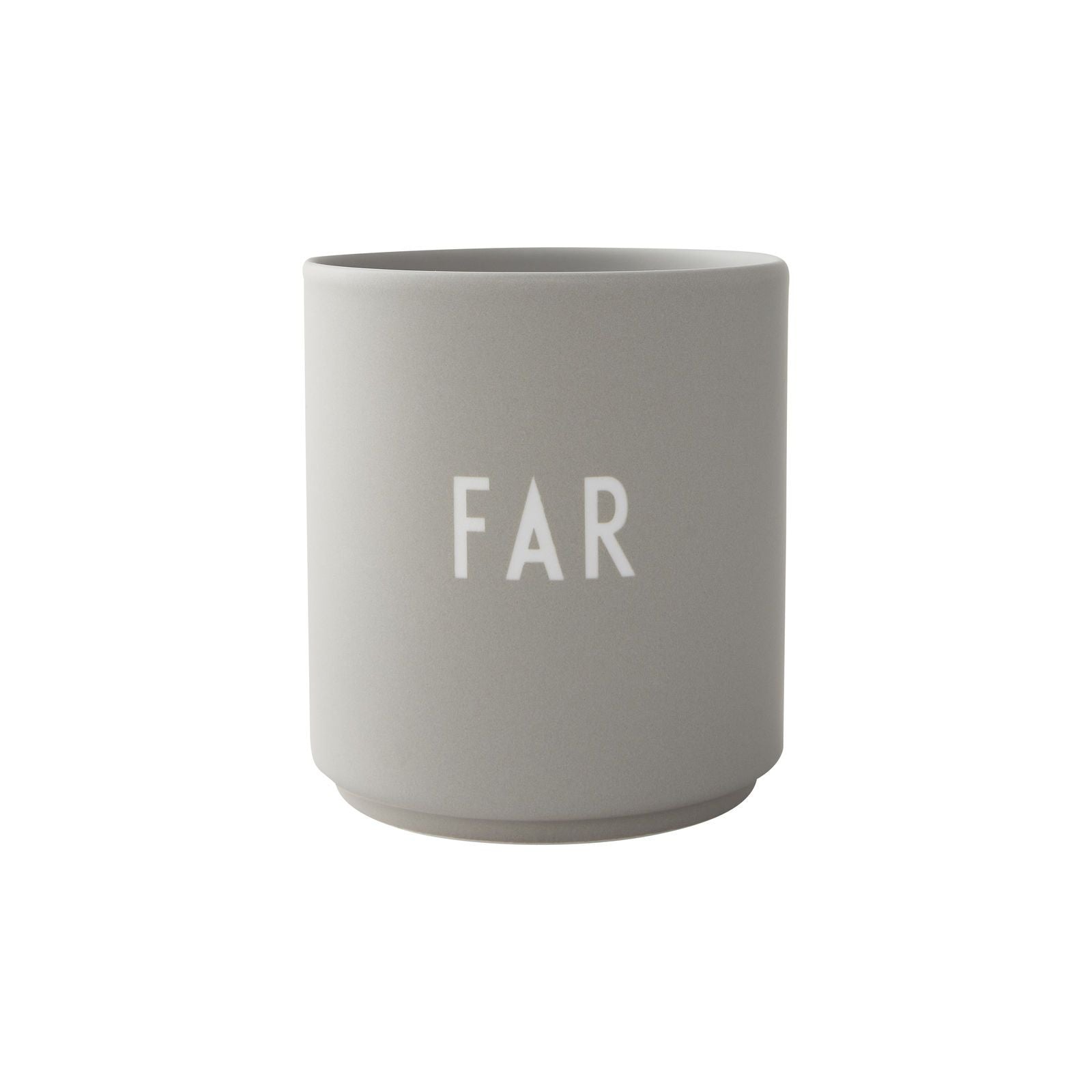 Design Letters Favorite Mug Vatter, Gray