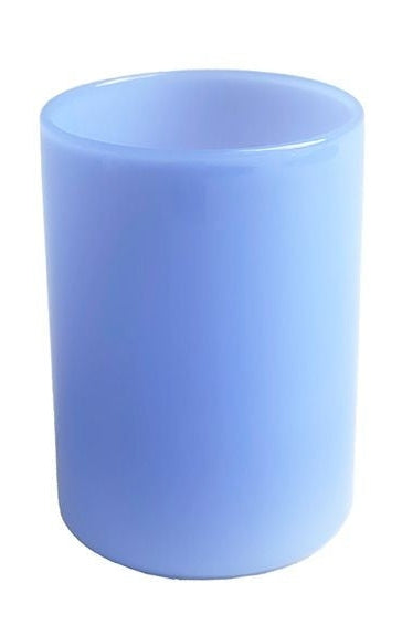 Design Letter's Favorite Drinking Glass, Milk Blue